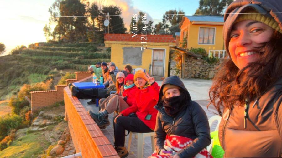 Hostal Amanecer Comunidad Yumani Exterior foto